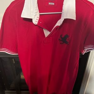 Express Red Polo Shirt